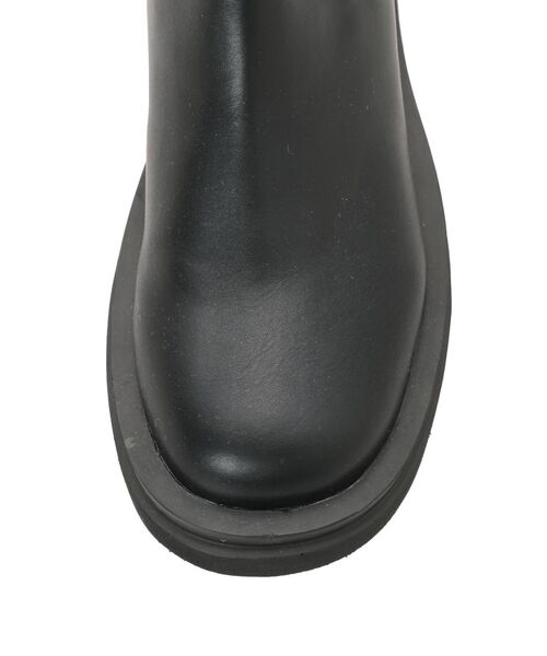 merry jenny（メリージェニー）の「フリルトラックソールブーツ（ブーツ・レディース・アイボリー/ブラック・MEDIUM/LARGE）」の14枚目の写真