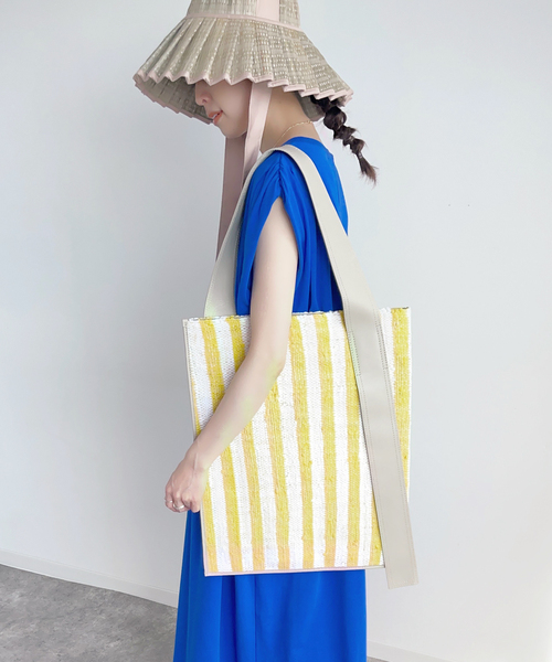 EleSac トートバッグ Ele Sac（エルサック）PAPIRO L/かごトート