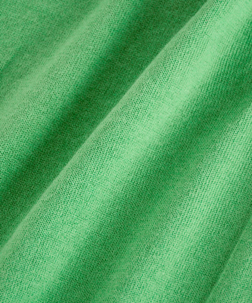 NIMES（ニーム）の「16Gピマコットン クルーネックカーディガン（カーディガン/ボレロ・レディース・ベージュ/オフホワイト/グリーン/ネイビー/イエロー・ONE SIZE）」の11枚目の写真