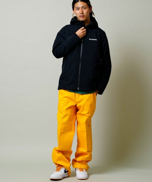 Columbia（コロンビア）の「columbia/コロンビア ラビリンスキャニオンジャケット ナイロンジャケット/中綿 撥水/無地 マウンテンパーカー PM3389（マウンテンパーカー・メンズ・ネイビー/ブラック/ベージュ・XL/M/L）」の7枚目の写真