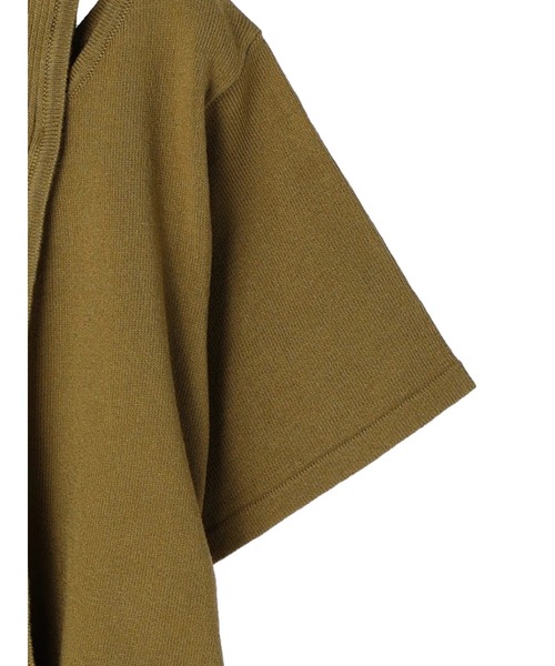 Green　Parks（グリーンパークス）の「☆remi ☆プロデュースアイテム　アシンメトリーショルダースキンアウトニットプルオーバー（Tシャツ/カットソー・レディース・ブラウン/オフホワイト/カーキ・FREE）」の13枚目の写真