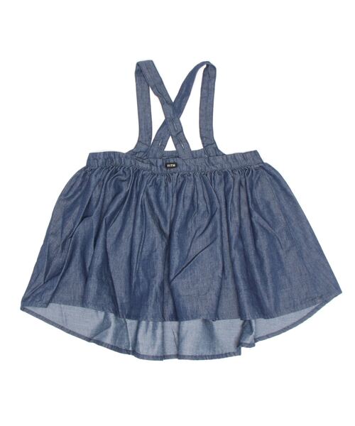 FITH（フィス）の「ライトツイル ひざ下 ギャザー ワンピース（ワンピース・キッズ・ベージュ/ネイビー/グレー・SMALL/MEDIUM/X-SMALL）」の4枚目の写真