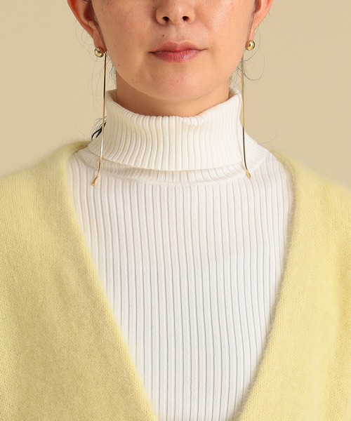 Ray BEAMS(レイビームス)の「Ray BEAMS / フラッフィー Vネック カーディガン(ニット/セーター・レディース・イエロー/ブルー系その他2/ブラウン系その他4・ONE SIZE)」の17枚目の写真