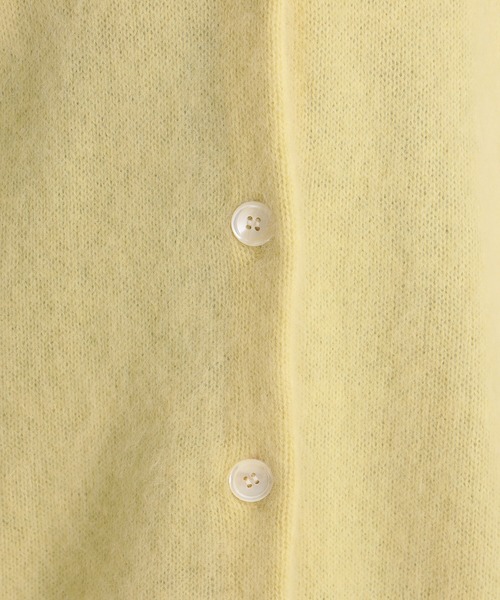 Ray BEAMS(レイビームス)の「Ray BEAMS / フラッフィー Vネック カーディガン(ニット/セーター・レディース・イエロー/ブルー系その他2/ブラウン系その他4・ONE SIZE)」の19枚目の写真