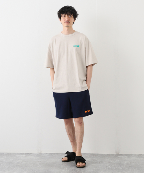 NCAA(エヌシーエーエー)の「【NCAA×JOURNAL STANDARD】別注 ロゴ刺繍スウェットショーツ(スウェットパンツ・メンズ・ネイビー/グリーン/アイボリー・MEDIUM/LARGE)」の13枚目の写真