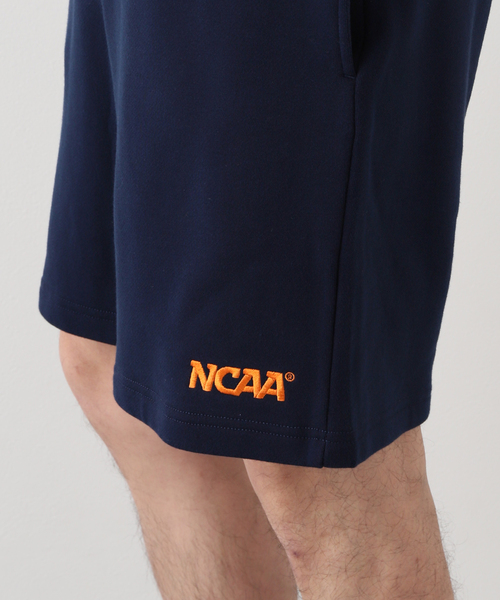 NCAA(エヌシーエーエー)の「【NCAA×JOURNAL STANDARD】別注 ロゴ刺繍スウェットショーツ(スウェットパンツ・メンズ・ネイビー/グリーン/アイボリー・MEDIUM/LARGE)」の21枚目の写真