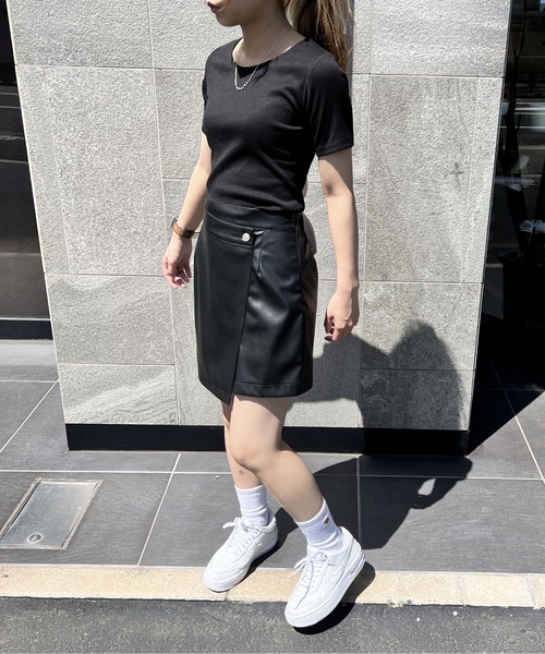 one way（ワンウェイ）の「アームウォーマーBACKリボントップス（Tシャツ/カットソー・レディース・ホワイト/ライトグレー/ブラック・FREE）」の21枚目の写真