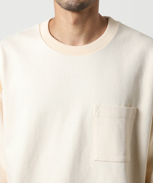 JOURNAL STANDARD（ジャーナルスタンダード）の「【HARDIN KNITWEAR/ハーディンニットウェア】ULTRA HEAVY TEE（Tシャツ/カットソー・メンズ・ホワイト/ブラック/アイボリー・MEDIUM/LARGE）」の18枚目の写真