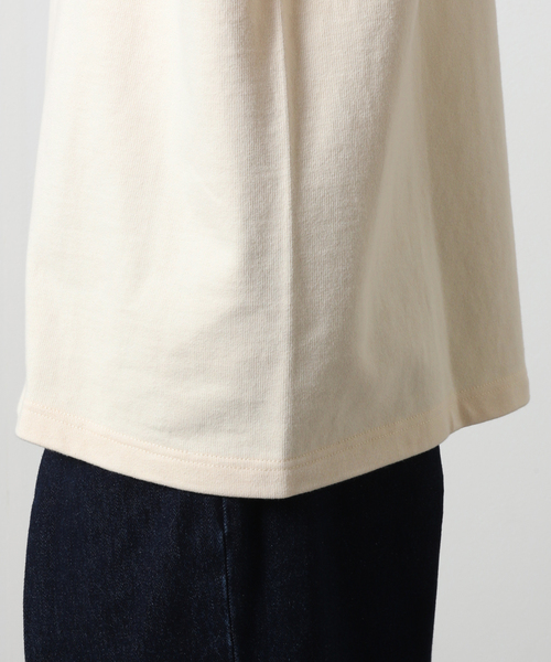 JOURNAL STANDARD（ジャーナルスタンダード）の「【HARDIN KNITWEAR/ハーディンニットウェア】ULTRA HEAVY TEE（Tシャツ/カットソー・メンズ・ホワイト/ブラック/アイボリー・MEDIUM/LARGE）」の15枚目の写真