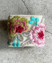 gargle（ガーグル）の「gargle ガーグル:ぷっくりフラワー刺繍　ヘアーカフス（ヘアピン）」