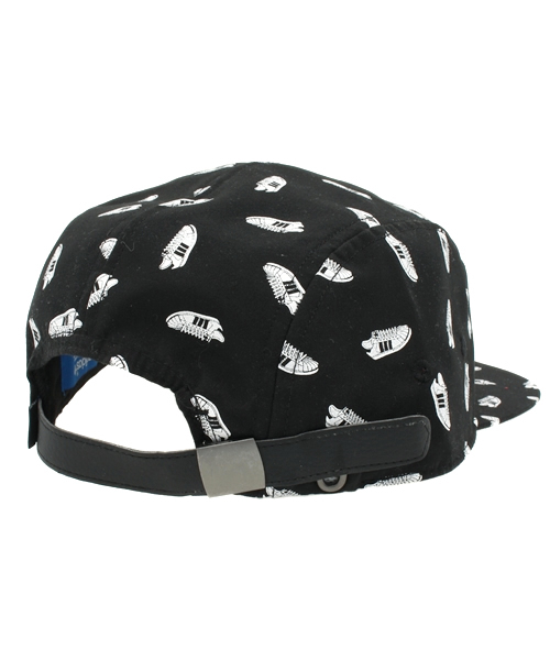 adidas(アディダス)の「ユニセックス アディダス スーパースター キャップ adidas 5 PANEL SS(キャップ・メンズ・ブラック・ONE SIZE)」の3枚目の写真