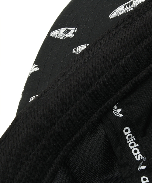 adidas(アディダス)の「ユニセックス アディダス スーパースター キャップ adidas 5 PANEL SS(キャップ・メンズ・ブラック・ONE SIZE)」の8枚目の写真