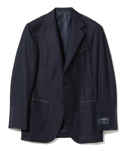 ※美品【BEAMS  F】  ゼニア・トロフェオ　ネイビージャケット　48サイズ BEAMS F（ビームスエフ）の「BEAMS F / Ermenegildo Zegna