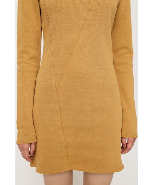 SLY（スライ）の「SEAM DESIGN MINI OP シームデザイン ミニワンピ―ス（ワンピース・レディース・ブラック/グレー/イエロー系その他・1/2）」の20枚目の写真