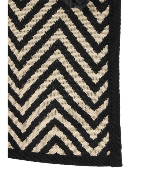 AMERICAN HOLIC（アメリカンホリック）の「パターンジャガード2WAYバック（ショルダーバッグ・レディース・グレー系その他2/ブラック・FREE）」の6枚目の写真