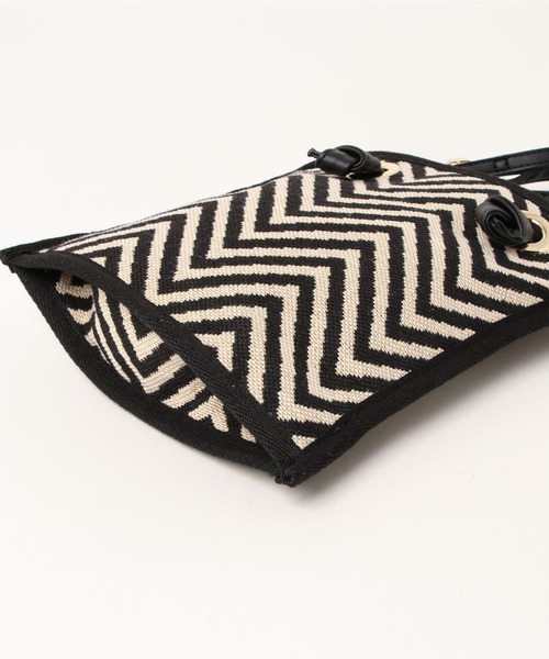 AMERICAN HOLIC（アメリカンホリック）の「パターンジャガード2WAYバック（ショルダーバッグ・レディース・グレー系その他2/ブラック・FREE）」の21枚目の写真