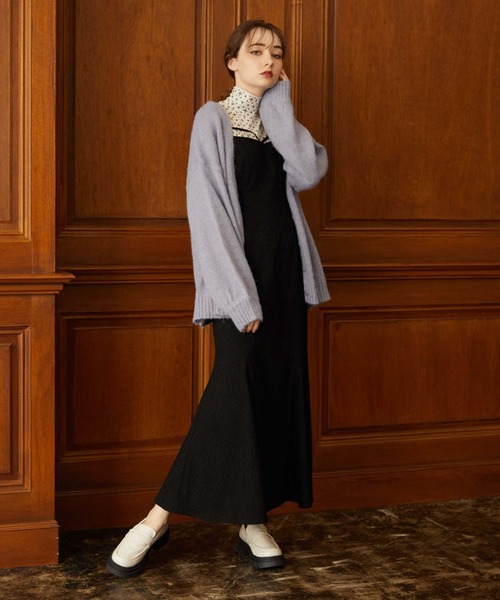 archives（アルシーヴ）の「ウール混ボリュームスリーブカーディガン（カーディガン/ボレロ・レディース・アイボリー/ピンク/パープル/イエロー/ブルー・MEDIUM）」の19枚目の写真