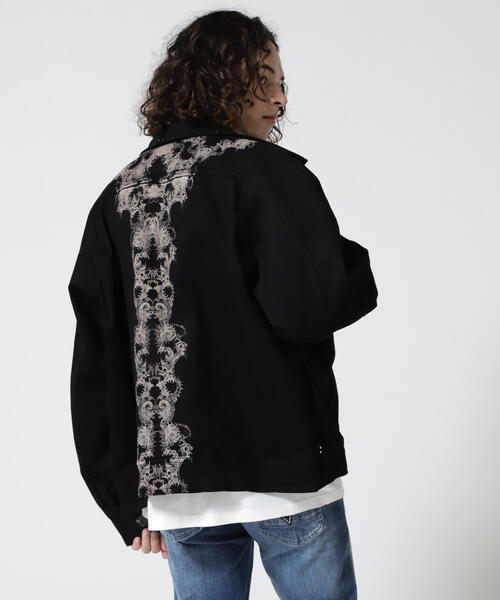 KMRii(ケムリ)の「KMRii/ケムリ/MAGNOLIA TWILL JKT(ブルゾン・メンズ・ブラック・1/2)」の3枚目の写真