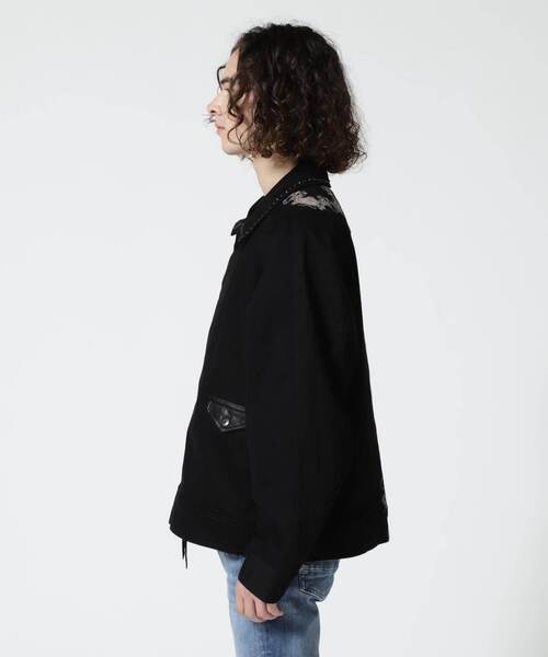 KMRii(ケムリ)の「KMRii/ケムリ/MAGNOLIA TWILL JKT(ブルゾン・メンズ・ブラック・1/2)」の17枚目の写真