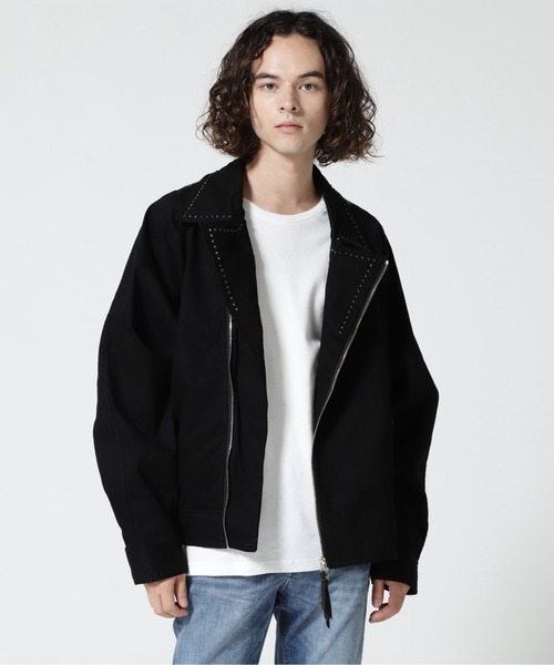 KMRii(ケムリ)の「KMRii/ケムリ/MAGNOLIA TWILL JKT(ブルゾン・メンズ・ブラック・1/2)」の5枚目の写真