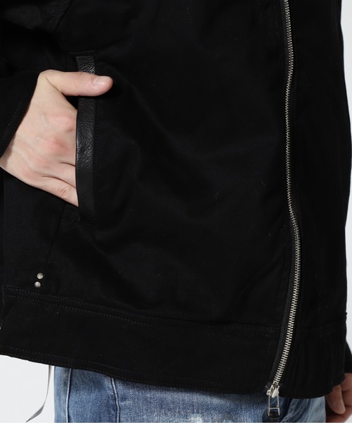 KMRii(ケムリ)の「KMRii/ケムリ/MAGNOLIA TWILL JKT(ブルゾン・メンズ・ブラック・1/2)」の11枚目の写真