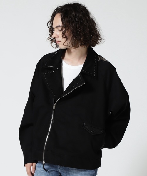 KMRii(ケムリ)の「KMRii/ケムリ/MAGNOLIA TWILL JKT(ブルゾン・メンズ・ブラック・1/2)」の4枚目の写真