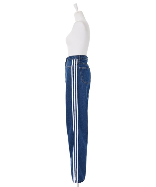 Narcissus（ナルシス）の「【Narcissus】ラインデニムパンツ（デニムパンツ・レディース・その他・FREE）」の2枚目の写真