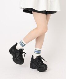 ◆スタイルアップ厚底スニーカー