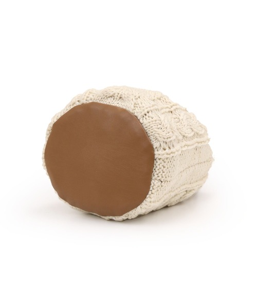 COLDE （コルデ）の「ケーブル編みニット巾着ショルダー（ショルダーバッグ・レディース・ベージュ/アイボリー/グレー・FREE）」の17枚目の写真