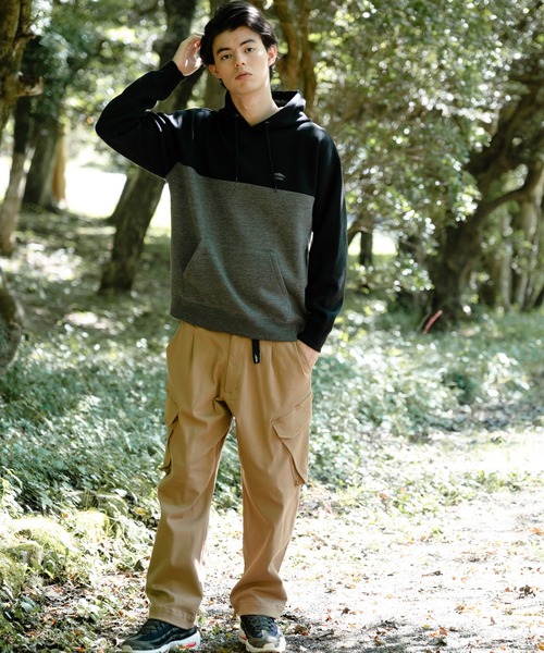 OUTDOOR PRODUCTS（アウトドアプロダクツ）の「【OUTDOOR PRODUCTS/アウトドアプロダクツ】裏フリース プルオーバー パーカー（パーカー・メンズ・チャコールグレー/ブラック/ベージュ/オリーブ・MEDIUM/LARGE/X-LARGE）」の7枚目の写真
