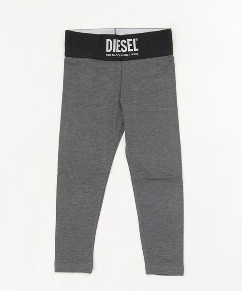 DIESEL（ディーゼル）の「キッズ レギンスパンツ  ロゴ（レギンス/スパッツ・キッズ・グレー/ピンク・4Y/6Y/8Y/10Y/12Y/14Y）」の2枚目の写真