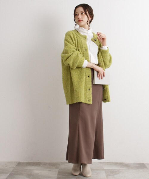 Cutie Blonde（キューティーブロンド）の「◆フクレメロウハイネックプルオーバー（Tシャツ/カットソー・レディース・ホワイト系/ブラック/ブラウン系・01/02/03）」の14枚目の写真