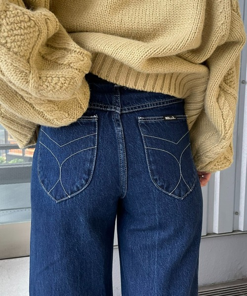 ROLLA'S（ローラス）の「【ROLLA'S / ローラス】SAILOR JEAN（デニムパンツ・レディース・インディゴブルー・26cm/25cm）」の5枚目の写真