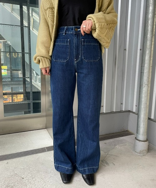 ROLLA'S（ローラス）の「【ROLLA'S / ローラス】SAILOR JEAN（デニムパンツ・レディース・インディゴブルー・26cm/25cm）」の13枚目の写真