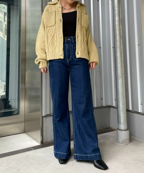 ROLLA'S（ローラス）の「【ROLLA'S / ローラス】SAILOR JEAN（デニムパンツ・レディース・インディゴブルー・26cm/25cm）」の16枚目の写真