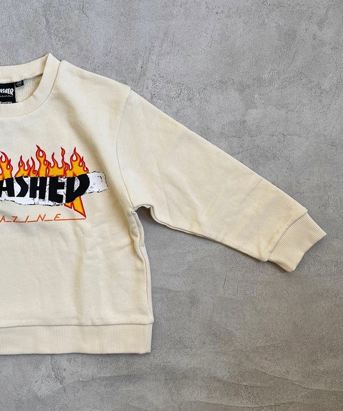 THRASHER(スラッシャー)の「【THRASHER】プリントスウェット(100~160cm)(スウェット・キッズ・チャコール/オレンジ/オフホワイト・100/110/120/130/140/150/160)」の8枚目の写真