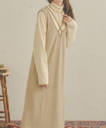 Ambre Neige | メランジテレコノースリ－ブワンピース／【WEB/EC限定商品】(ワンピース)
