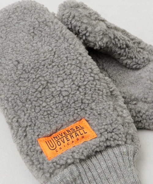 UNIVERSAL OVERALL(ユニバーサルオーバーオール)の「UNIVERSAL OVERALL / ユニバーサルオーバーオール / シープボア コーデュロイ ミトン グローブ / 手袋 / ダイレクトタッチ仕様 / スマホ対応(手袋・レディース・ブラック系その他/ベージュ系その他/ベージュ/グレー・FREE)」の10枚目の写真