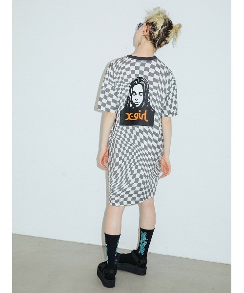 ブランド古着 Tシャツワンピース ワンピース X Girl エックスガール のファッション通販 Zozoused