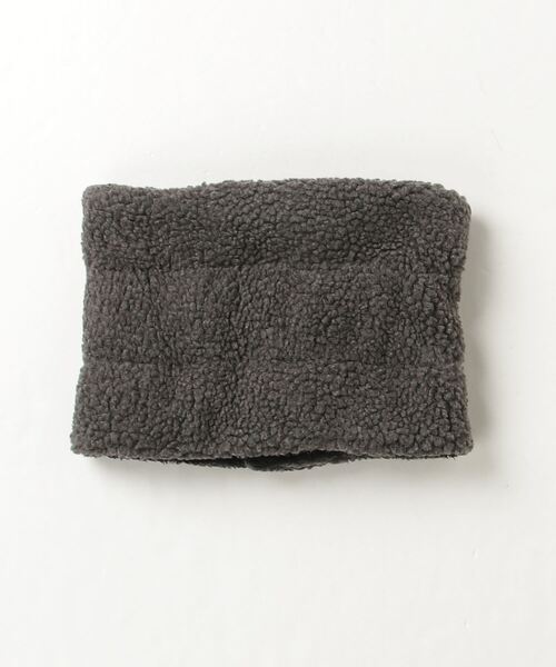 UNIVERSAL OVERALL（ユニバーサルオーバーオール）の「【UNIVERSAL OVERALL/ユニバーサルオーバーオール】ボアボタンネックウォーマー（ネックウォーマー/スヌード・メンズ・グレー/ダークグリーン/ベージュ/ブラウン/ブラック/チャコールグレー・FREE）」の15枚目の写真