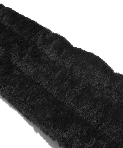 UNIVERSAL OVERALL（ユニバーサルオーバーオール）の「【UNIVERSAL OVERALL/ユニバーサルオーバーオール】ボアボタンネックウォーマー（ネックウォーマー/スヌード・メンズ・グレー/ダークグリーン/ベージュ/ブラウン/ブラック/チャコールグレー・FREE）」の16枚目の写真