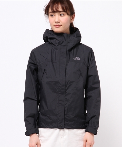 THE NORTH FACE（ザノースフェイス）の「★★THE NORTH FACE:アウトドアパーカー（ブルゾン・レディース・ライトグレー/ブラック/ライトグリーン・ONE SIZE）」の4枚目の写真