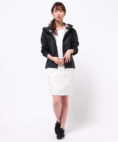 THE NORTH FACE（ザノースフェイス）の「★★THE NORTH FACE:アウトドアパーカー（ブルゾン・レディース・ライトグレー/ブラック/ライトグリーン・ONE SIZE）」の11枚目の写真