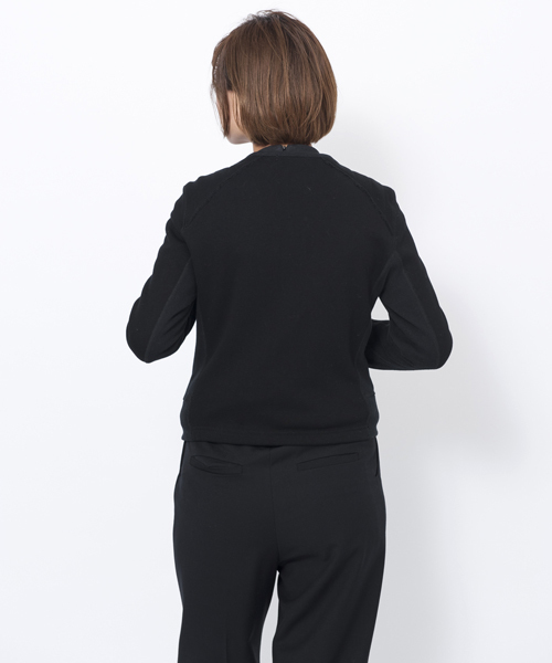 MILKFED.（ミルクフェド）の「SWEAT NO COLLAR RIDERS（パーカー・レディース・ブラック/ネイビー・MEDIUM/SMALL）」の9枚目の写真