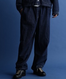 schott | Schott/ショット/NEP DENIM OVER PANTS/ネップデニム オーバーパンツ(デニムパンツ)