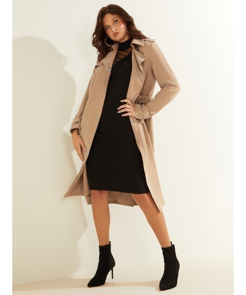 Guess（ゲス）の「Gemma Trench（トレンチコート・レディース・ベージュ・SMALL/MEDIUM/X-SMALL）」の5枚目の写真