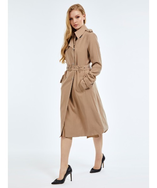 Guess（ゲス）の「Gemma Trench（トレンチコート・レディース・ベージュ・SMALL/MEDIUM/X-SMALL）」の8枚目の写真