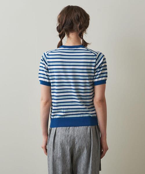 steven alan 】スティーブンアラン 半袖ニットTシャツ Lサイズ