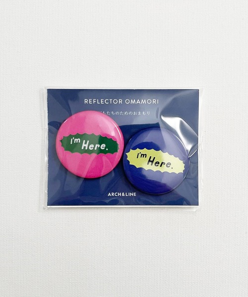 ARCH & LINE（アーチアンドライン）の「リフレクター缶バッチREFLECTOR OMAMORI（バッジ・キッズ・その他1/その他2/その他3・ONESIZE）」の3枚目の写真