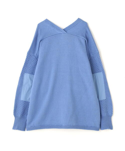 AVIREX(アヴィレックス)の「NEW BACK V NECK CARDIGAN/ バックVネックカーディガン(カーディガン/ボレロ・レディース・オリーブ系/ブルー/その他5・F)」の20枚目の写真